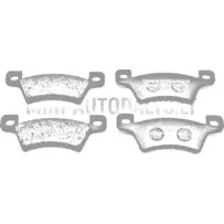 Tagumiste piduriklotside komplekt Microcar MC1 / MC2