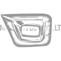 Vasakpoolne eesmise udutule kate Aixam Crossover / Crossline Emotion