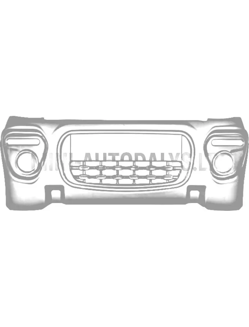 Microcar MGO6 / Due 6 sisemised põrkeraua iluvõred