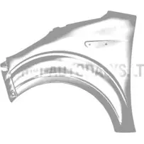 Vasakpoolne esitiib Ligier JS50/JS50L Ph2/Ph3 (värvimata)