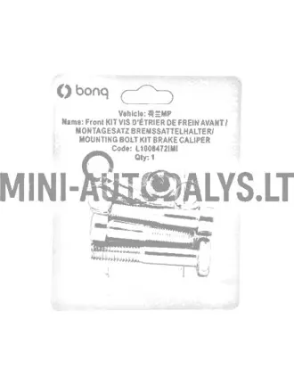 "Microcar" / "Ligier" pidurisadula kronsteini / telje kinnituskruvide komplekt