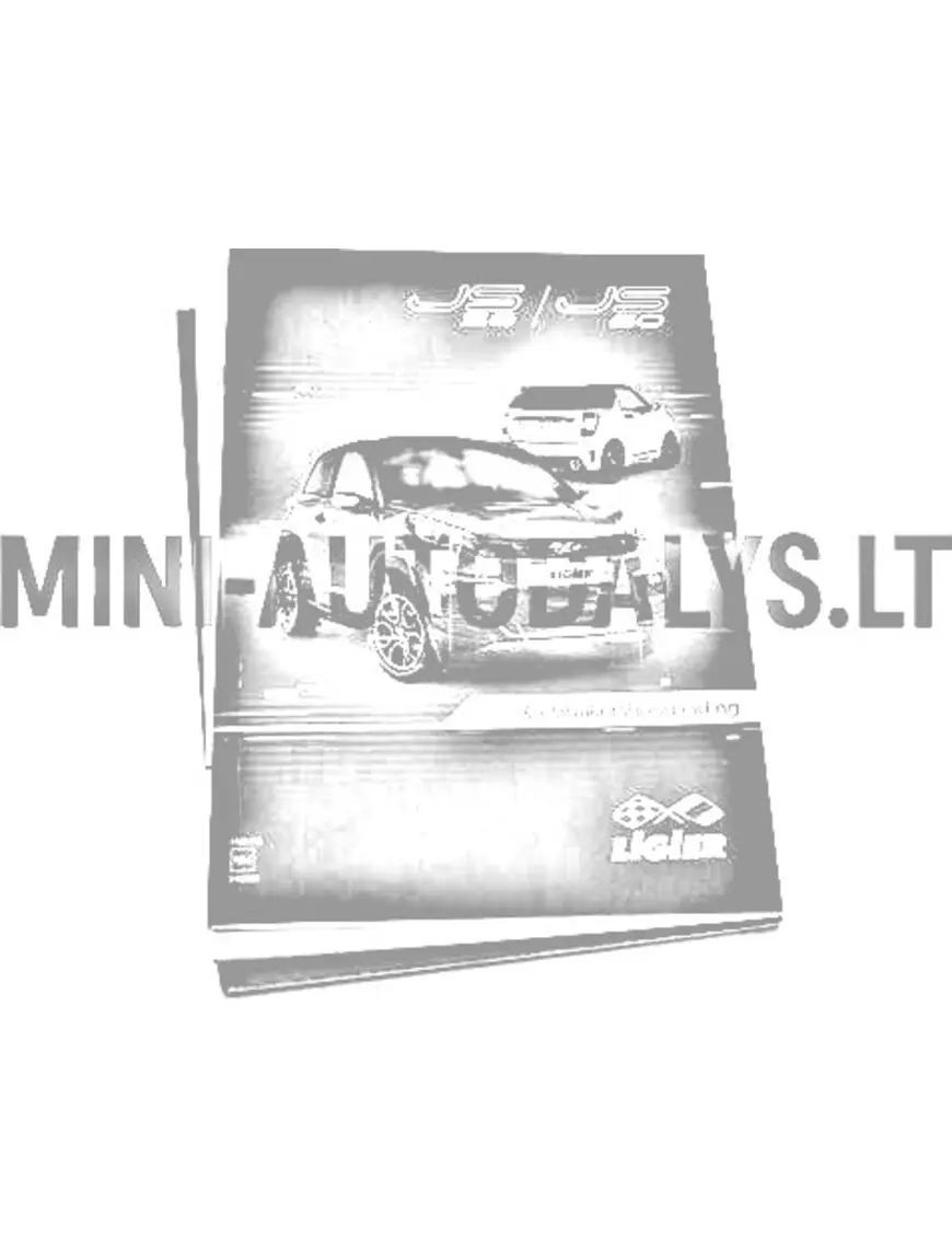 Kasutusjuhend Ligier JS60 (hollandi keeles)