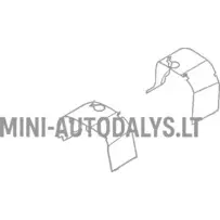 Sisemine poritiib / porilapp eesmine parem Microcar MGO1 / MGO2 / Ligier JSRC