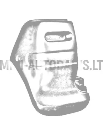 Aixam 500.4 vasak tagumine kaitseraua nurk.