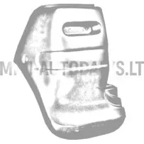 Aixam 500.4 vasak tagumine kaitseraua nurk.