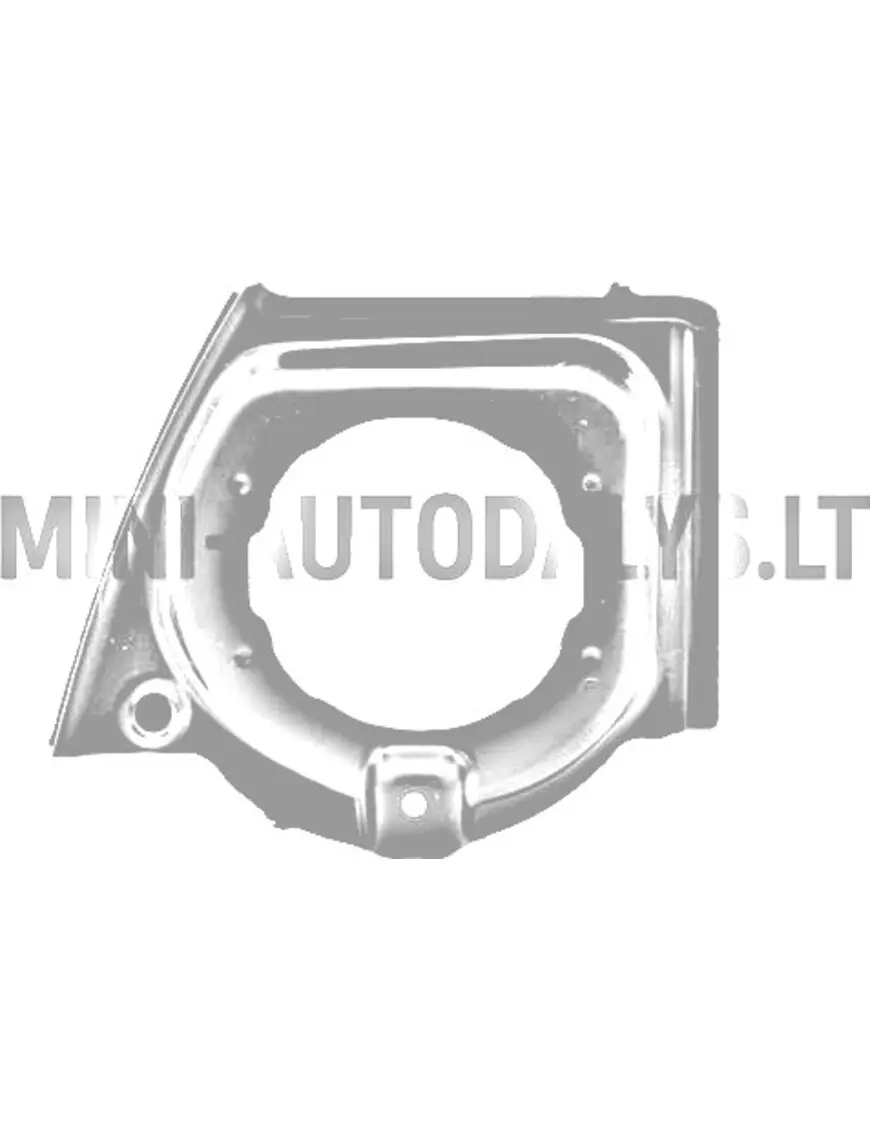 Päevasõidutulede paigaldusplaat parem Aixam Sensation Crossline / Crossover