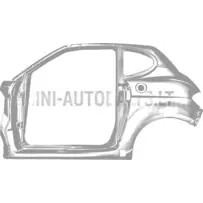 Chatenet CH40 vasakpoolne küljepaneel (hall)