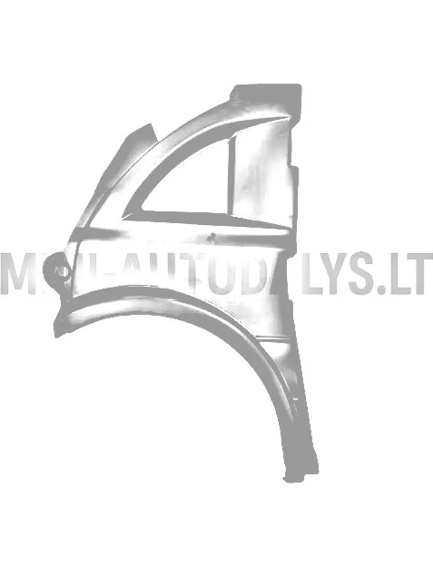 Vasakpoolne esitiib Aixam MEGA 2 #16764 | Mini Auto Parts