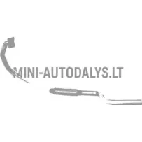 Eesmine väljalasketoru + painduv Chatenet CH26 / CH32 (Yanmar)