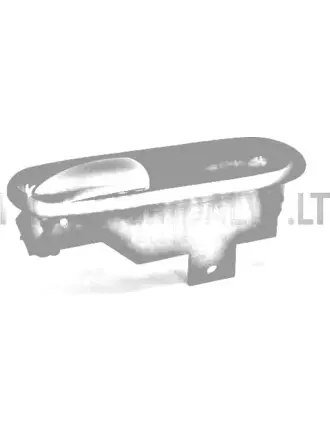 Sisemine uksekäepide "Aixam" (must)