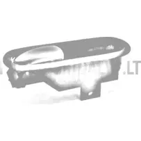 Sisemine uksekäepide "Aixam" (must)