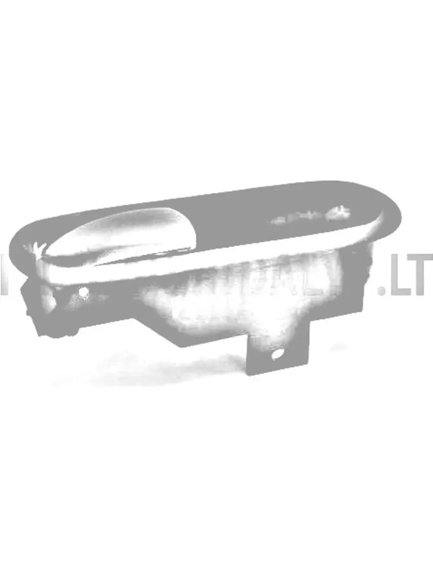 Sisemine uksekäepide "Aixam" (must)