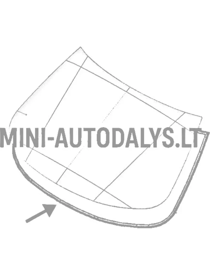 Esiklaasi kumm Ligier X-Too RS