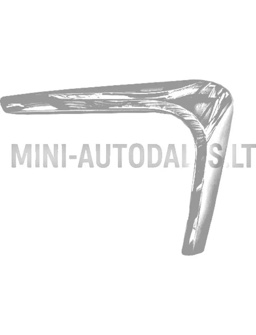 Kroomitud dekoratiivliist vasakul eesmise põrkeraua poolel, Ligier JS60 CHIC