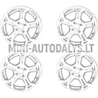 Velgede komplekt 15" Ligier JS50 / J50L Ph3 / JS60