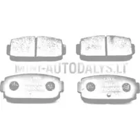 Tagumiste piduriklotside komplekt Ligier Be sun Flex