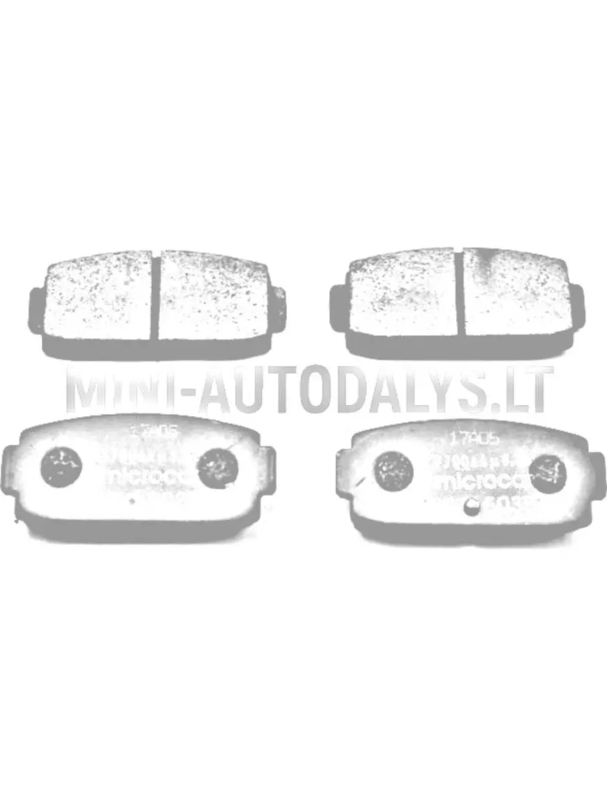 Tagumiste piduriklotside komplekt Ligier Be sun Flex