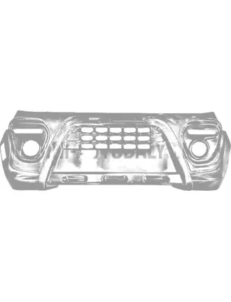 Microcar MGO6 Highland sisemised põrkeraua iluvõred