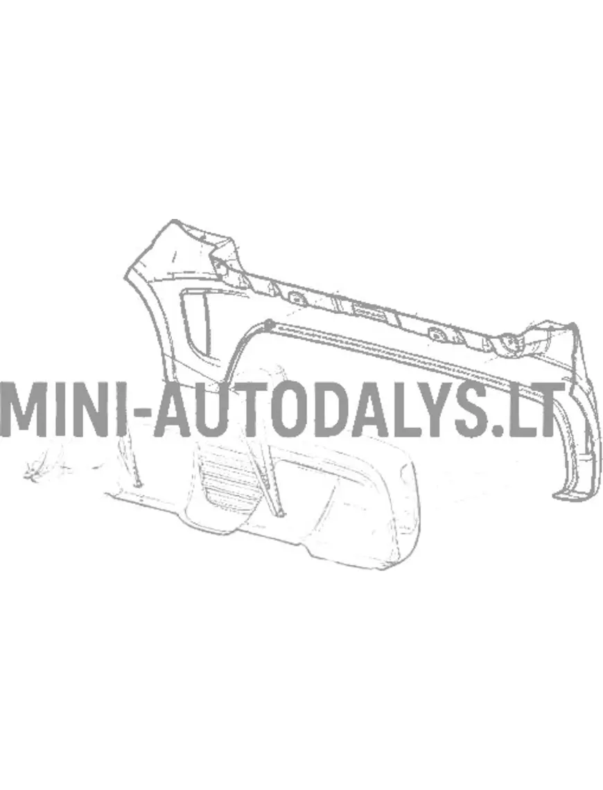 Tagumine põrkeraud Ligier JS50/JS50L Ph2/Ph3 Sport (grafiithall)