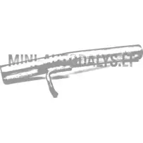 Keskmine väljalasketoru Microcar MC1 / MC2