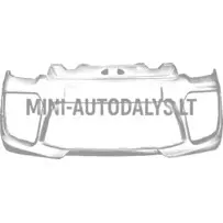 Eesmine stange Ligier JS50/JS50L Sport Ph2/Ph3 (pärlmuttervalge)