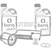 Filtrite komplekt Aixam Kubota Z402 + 2 liitrit mootoriõli