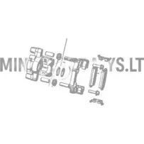 Tihendi kolb pidurisuppordile, tagumine, Ligier / Microcar