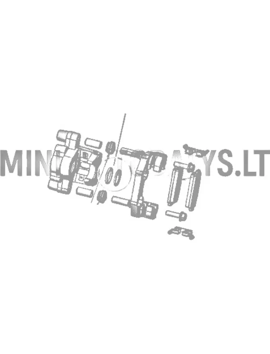 Tihendi kolb pidurisuppordile, tagumine, Ligier / Microcar