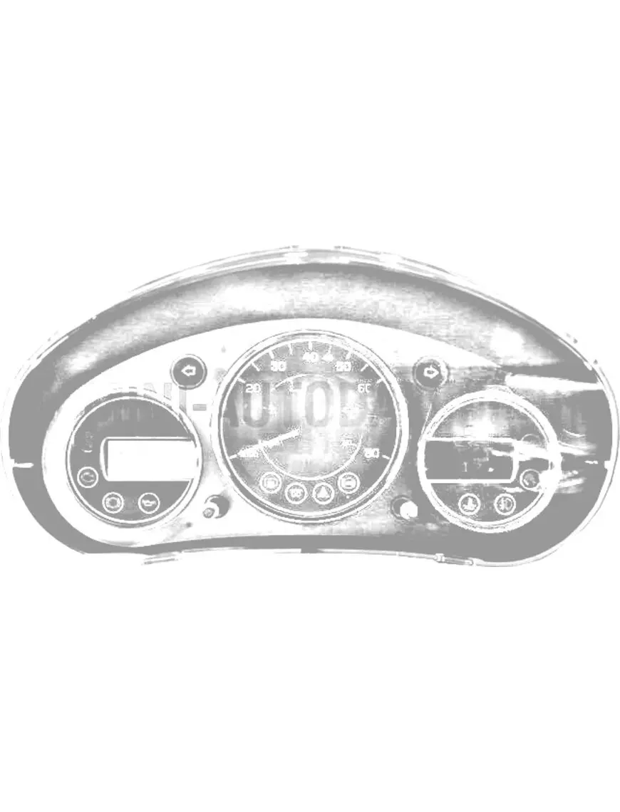 Spidomeetri kella ekraan armatuurlaud Aixam 2005-2013