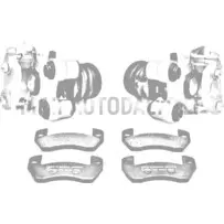 Pidurisupporti komplekt Ligier X-Too / Max / R / S / RS / Nova