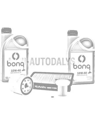 Filtrite komplekt Aixam Kubota Z402 + 2 liitrit mootoriõli