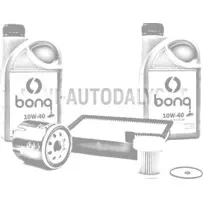 Filtrite komplekt Aixam Kubota Z402 + 2 liitrit mootoriõli