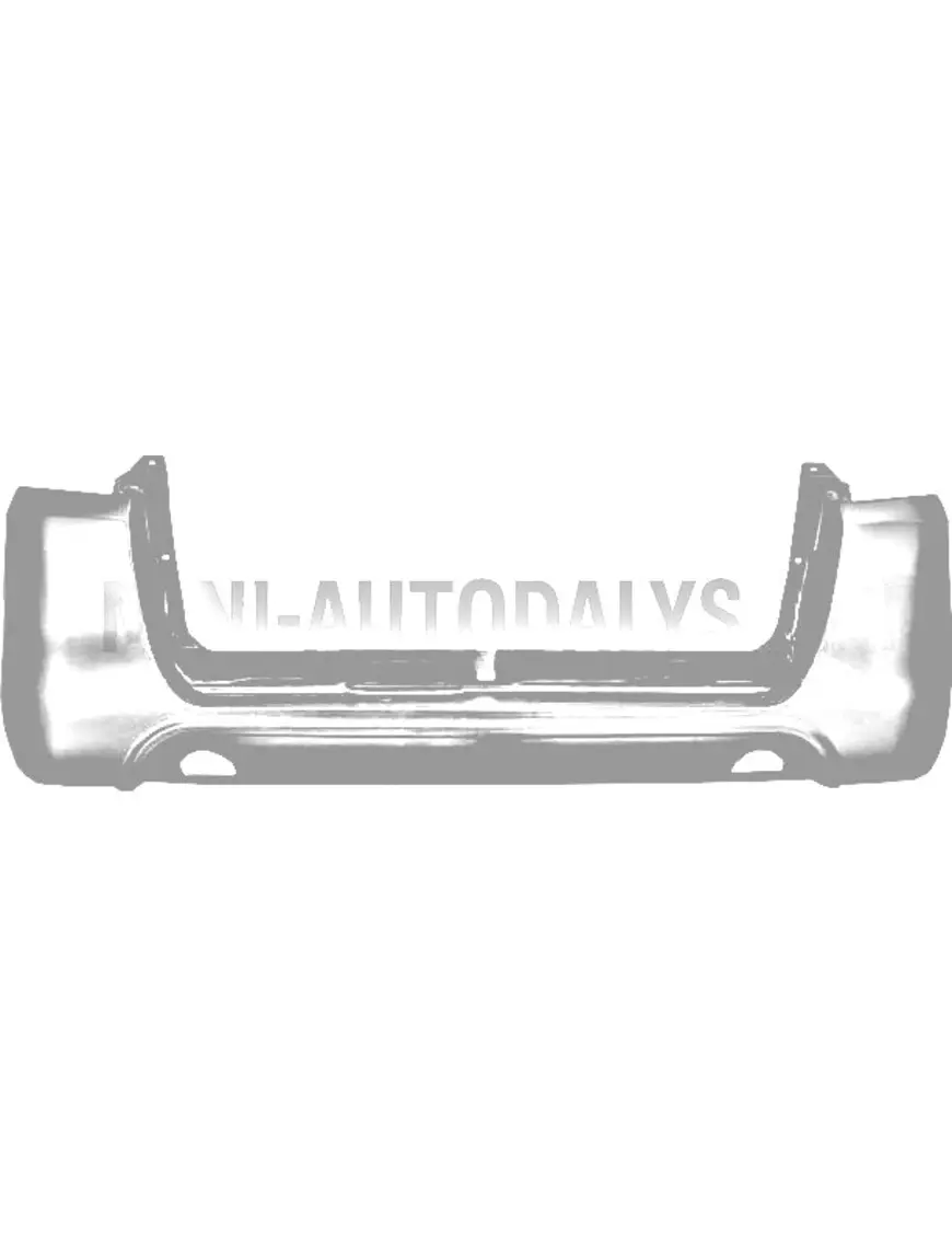 Tagumine põrkeraud "Aixam Crossline Vision" (must)