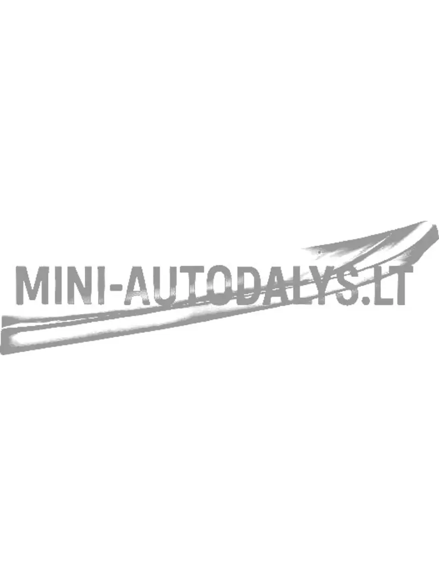 Dekoratiivne kroomliist vasakul "Aixam Emotion"