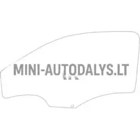 Vasakpoolne ukseklaas Aixam Sensation / Emotion / Ambition