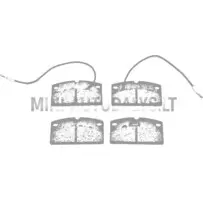 Piduriklotside komplekt Aixam Multitruck 600