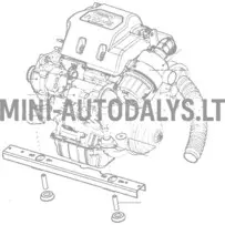 Mootori tugi Grecav Sonique Lombardini DCI