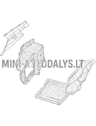 Mootori isolatsioonitiib, esiosa parem, Aixam Impulsion / Vision