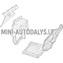 Mootori isolatsioon, vasakpoolne esitiib Aixam Impulsion / Vision