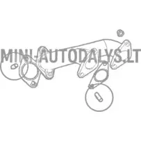 Väljalaskekollektori tikkpolt Lombardini DCI