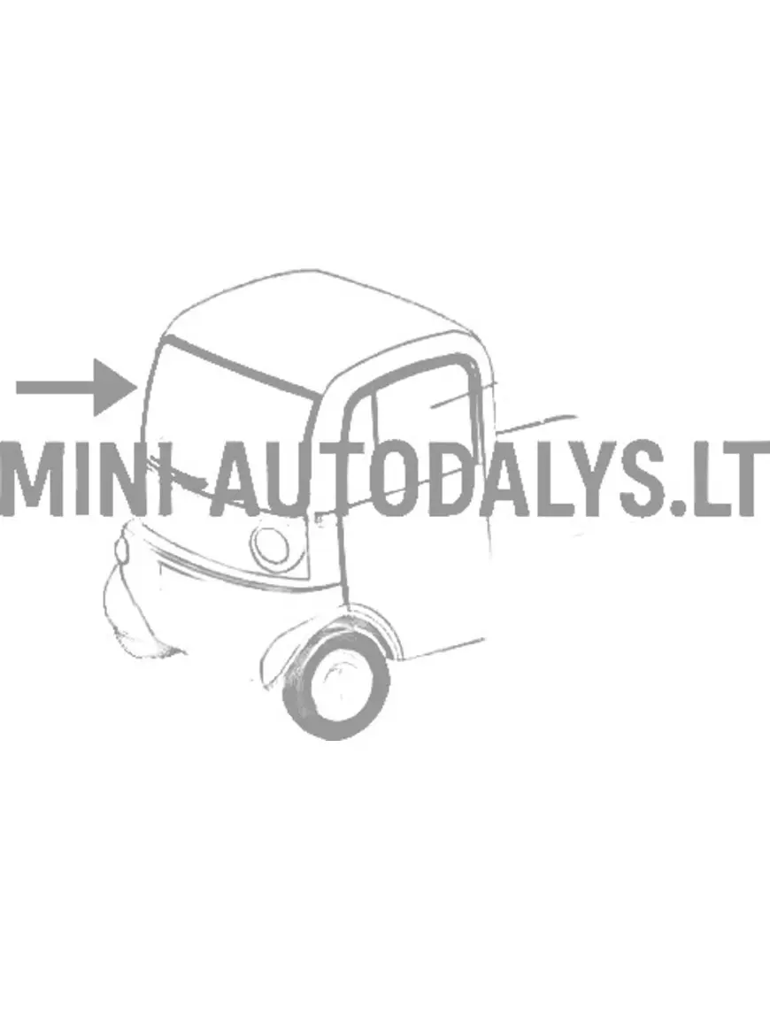 Esiklaasi kumm Aixam MEGA 1 / MEGA 2