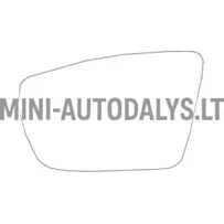 Peegliklaas vasak Aixam Sensation / Emotion