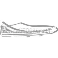 LED-välguga küljepeegel vasak Aixam Sensation / Emotion / Ambition