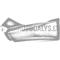 Vasakpoolne eesmine põrkeraua nurk Aixam Crossover Vision (must)