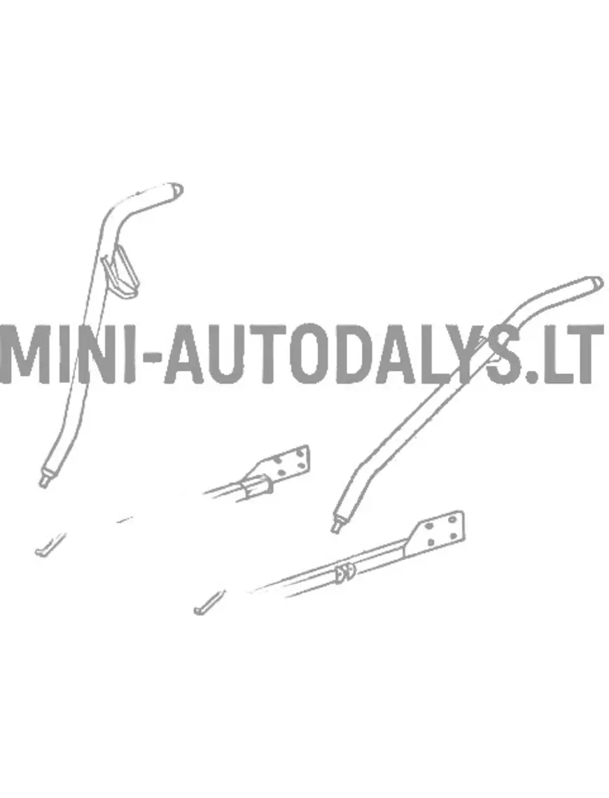 Esiraami vasakpoolne toru Aixam MEGA 2