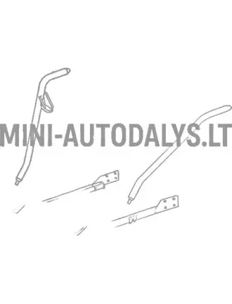 Põhjaraami toru eesmine parem Aixam MEGA 2