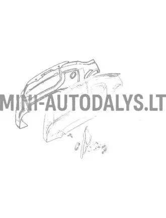 Eesmine põrkeraud Ligier JS50/JS50L Ph1 Sport