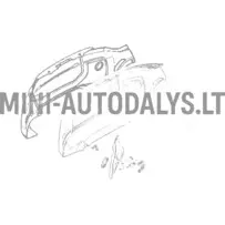 Eesmine põrkeraud Ligier JS50/JS50L Ph1 Sport