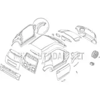 Vasakpoolne esitiib Ligier JS50/JS50L Ph1 Blueline