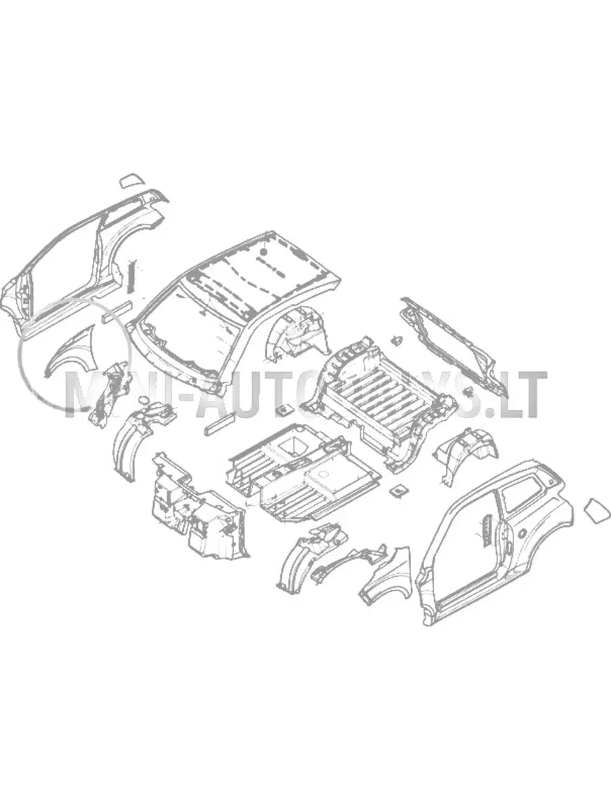 Eesmine parem poritiib Ligier JS50 / JS50L Ph1